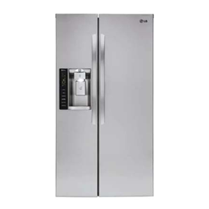 LSX26326S 26.2 cu. Side by Side Refrigerator 