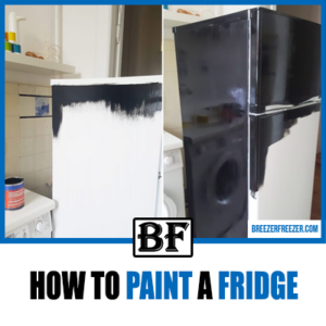 How To Paint A Fridge