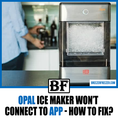 Opal Ice Maker Won’t Connect To App – How To Fix?