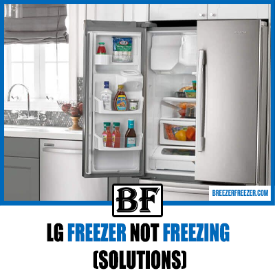 LG Freezer Not Freezing (Solutions)