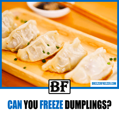 Can you freeze dumplings?