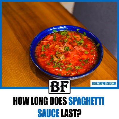 How long does spaghetti sauce last?