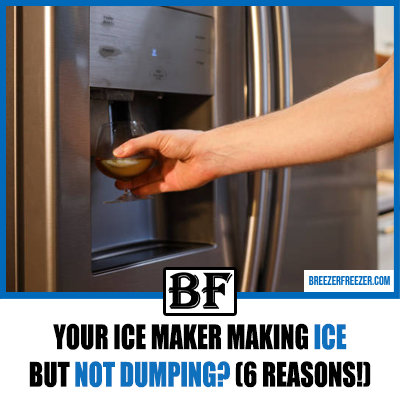Your Ice Maker Making Ice But Not Dumping? (6 Reasons!)